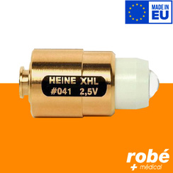 Ampoule de rechange XHL 041 pour lampe combinée 2000 Halogène - 2.5 V HEINE