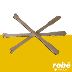 Spatule d'ayre en bois non stérile - Boite de 100 spatules