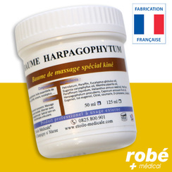 Baume de massage à l'Harpagophytum - Spécial Kiné - Etoile Medicale® - pot de 50 ml 