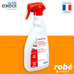 Dtergent dtartrant et dsinfectant sanitaire - Exeol San - Flacon spray mousse de 750 ml