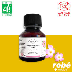 Huile vgtale de rose musque Bio My Cosmetik - Disponible en 10 et 50 ml