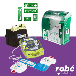 Pack dfibrillateur complet - Aed Plus Zoll extrieur