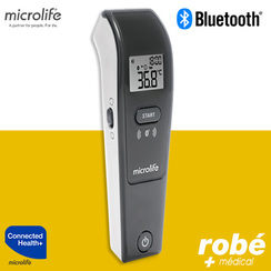 Thermomètre sans contact jusqu'à 600°C avec Bluetooth et app AGT