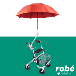 Parapluie et parasol pour dambulateur - Rglable et rsistant 