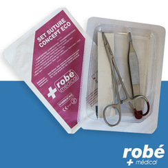 Set Ultra Compact: set de suture Concept Éco instrument inox Robé Médical