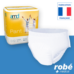 Slip absorbant Pant Extra - Taille L (90  150 cm) - Paquet de 14 pants - Amd