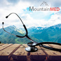Stethoscope pour auscultation de precision - MountainMED - Noir avec etui mandarine