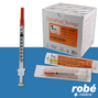 Seringue à insuline U-100 securisee 1ml avec aiguille 30G VanishPoint - Boîte de 100