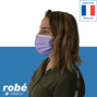 Masques chirurgicaux Type II EFB 98% Lilas - Fab. France - INSPIRE haute respirabilite - Bte de 50