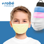 Masque chirurgical enfant - Type IIR Haute Filtration 98% - 5 coloris differents - Boîte de 50