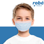Masque chirurgical bleu - Enfant - Type IIR Haute Filtration 98% - Boîte de 50
