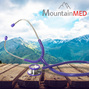 Stethoscope pour auscultation de precision - MountainMED - Lilas avec etui Kiwi