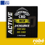 Patch 24 heures CBD 20 mg - Diffusion prolongee - Boite de 7 patchs - GREENEO CBD