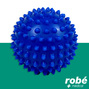 Balle de massage herisson - diamtre de 8 cm - Coloris bleu