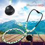 Stethoscope pour auscultation de precision - MountainMED - Forest avec etui kiwi