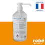 Gel hydroalcoolique bactericide, levuricide et virucide - Fabrication Française - 1 L - ROBEMED