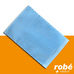 Gant de toilette non tiss absorbant stri bleu 35g - Lot de 100 Robemed