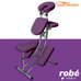 Chaise de massage pliante ergonomique S225 Prune Salamender