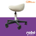 Tabouret avec selle forme poney en simili cuir Salamender