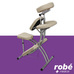 Chaise de massage pliante ergonomique S225 Gris Salamender