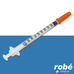 Seringue insuline 1ml aiguille sertie 29G ou 30G Chirana - Bote de 100