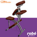 Chaise de massage pliante ergonomique S225 Havane Salamender