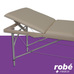 Table de massage pliante alu 3 parties largeur 70 cm Gris Salamender