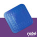 Dessous de verre antidéparants bleu - 9*9 cm - Pack de 4 - Tenura