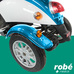 Maxi scooter lectrique 3 roues - Bleu - Autonomie 40km