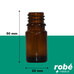 Flacon en verre Dropper pour huiles essentielles - 5 mL