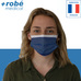 Masques chirurgicaux Type II Efb 98% bleu denim - Fab. France - Inspire haute respirabilit - Bte 50