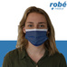 Masques chirurgicaux Type II EFB 98% bleu denim - Fab. France - INSPIRE haute respirabilité - Bte 50