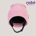 Bonnet de protection souple Ribcap - Modèle Lenny - Rose