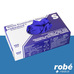 Gants d'examen nitrile non poudrés - Violet - Boîte de 100 - 3,5 g, AQL 1,5 - ROBEMED 