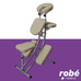 Chaise de massage pliante ergonomique S225 Gris Salamender