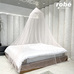 Moustiquaire dme pour lit 60x250x1200 cm - 100++ polyester - 50 deniers & Maille fine