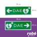 Set de signalisation pour Dae - 5 panneaux 