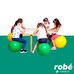 Ballon Sit'n'Gym - Exercices cibls - Rsistance jusqu' 120 kg - Gymnic - 65 cm
